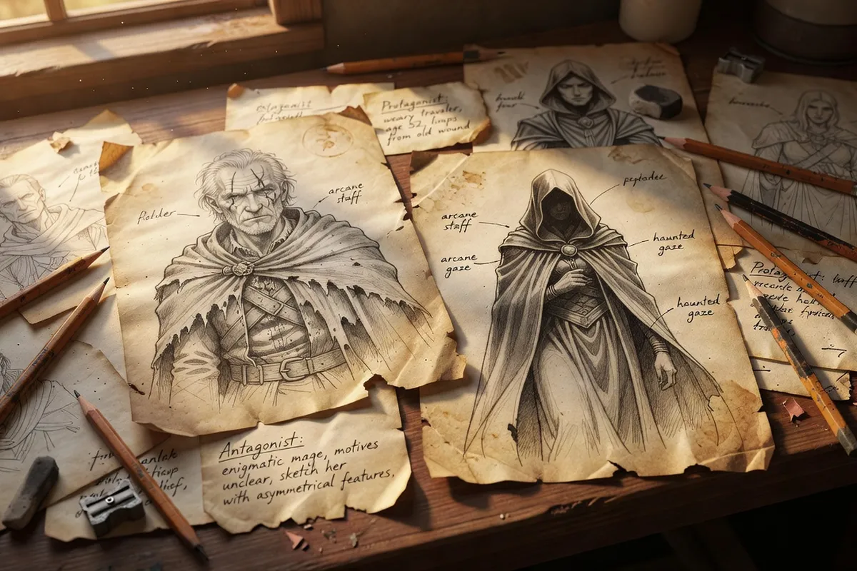 Créer des personnages mémorables : psychologie et profondeur